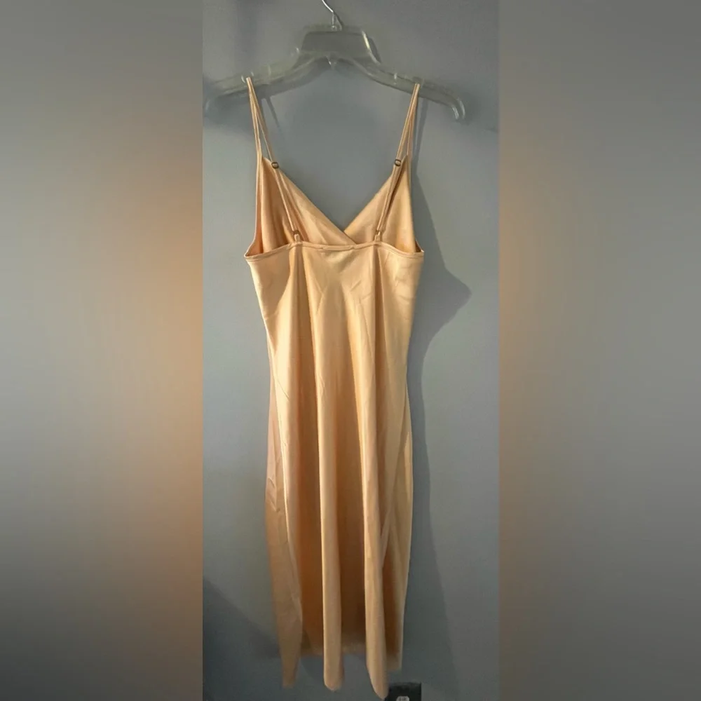 Forever 21 Gold Slip Dress - small - NWT - Picture 7 of 8